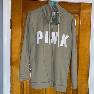 victoria secerets quarter zip